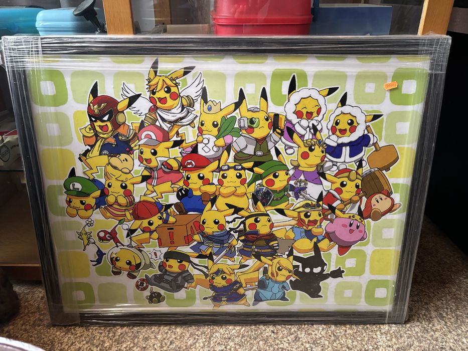 Quadro do pikachu64750723136387120