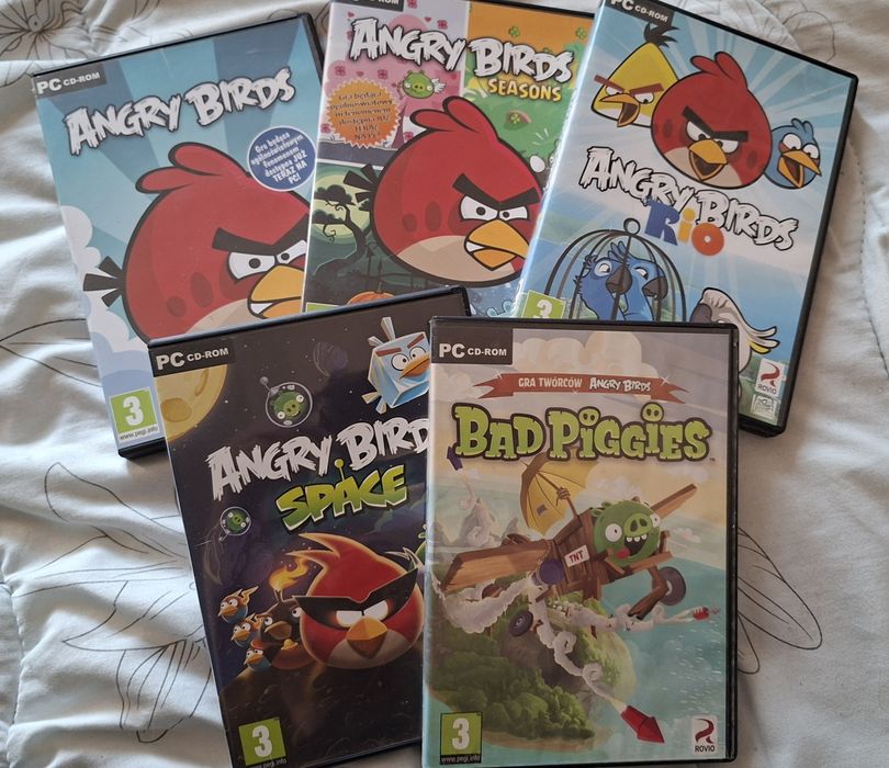 Seria Angry Birds + Bad Piggies PC