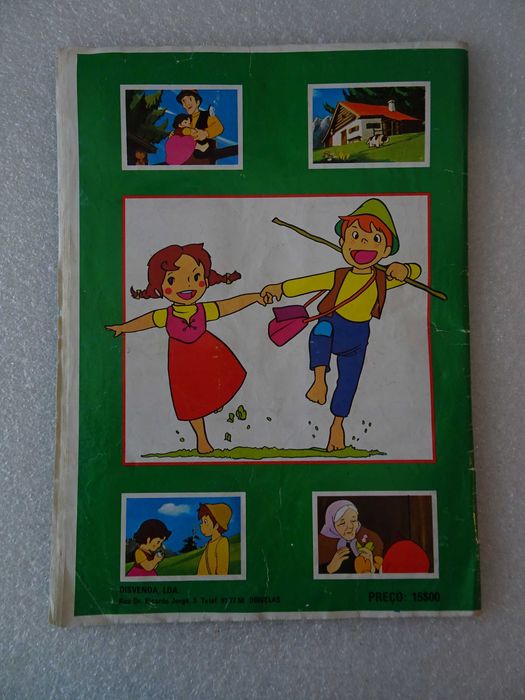 Caderneta de cromos completa Heidi (Disvenda)