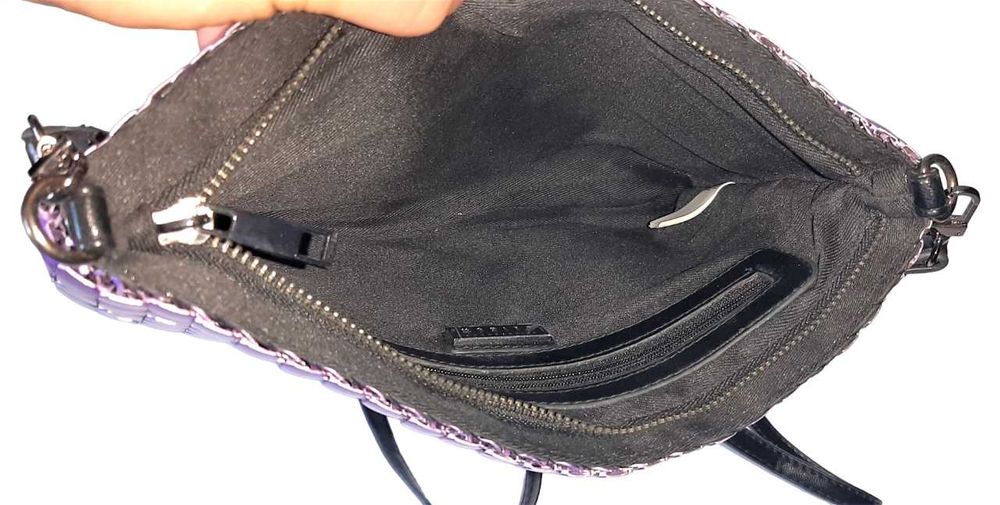 Mohito Torebka Listonoszka Tęczowy Fiolet jak Nowa