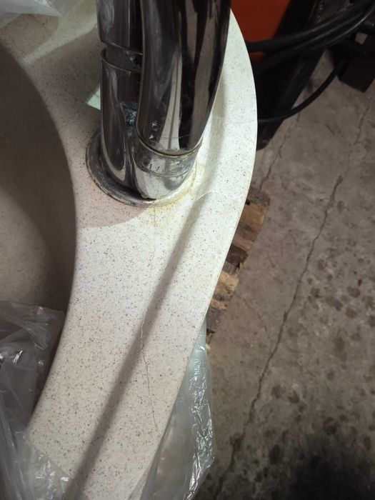 Мийка з кварц.піску+змішувач+сифон