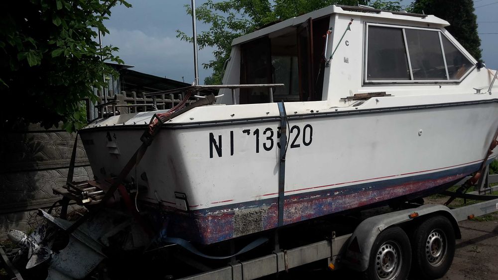 Jacht motorowy motorowka Hausboot ACM 660  oszczedny  diesel 140ps