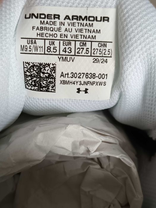 buty do koszykówki Under Armour Curry 6 Flotro rozmiar 43 US 9,5