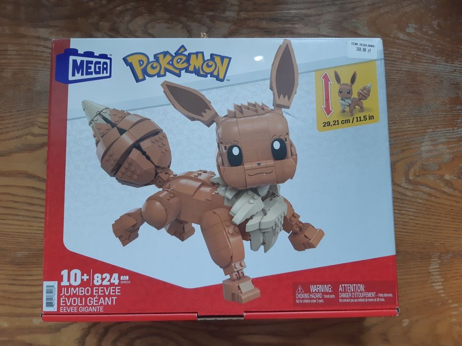Klocki MEGA Pokemon Eevee GMD34 (kompatybilne z LEGO)