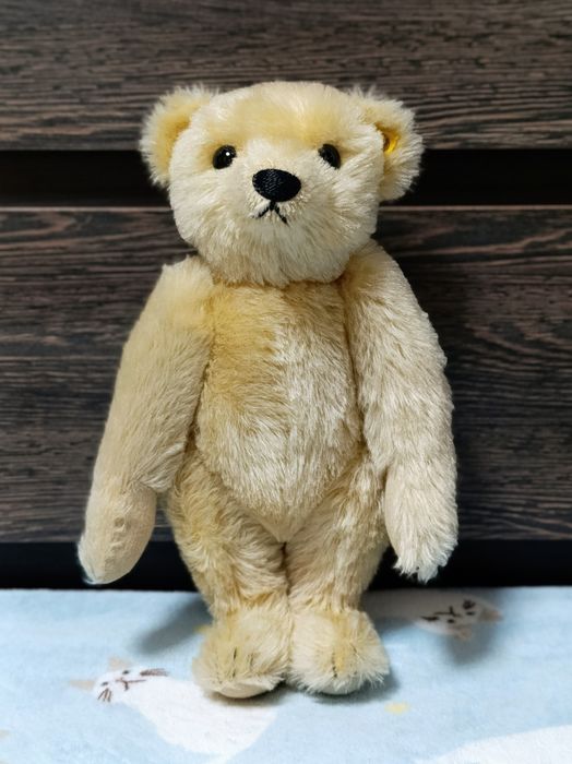 Редкий коллекционный медведь с ревуном Steiff Classic Teddy 1909