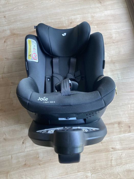 Cadeira Auto Joie 360 I-Spin E Coal em bom estado