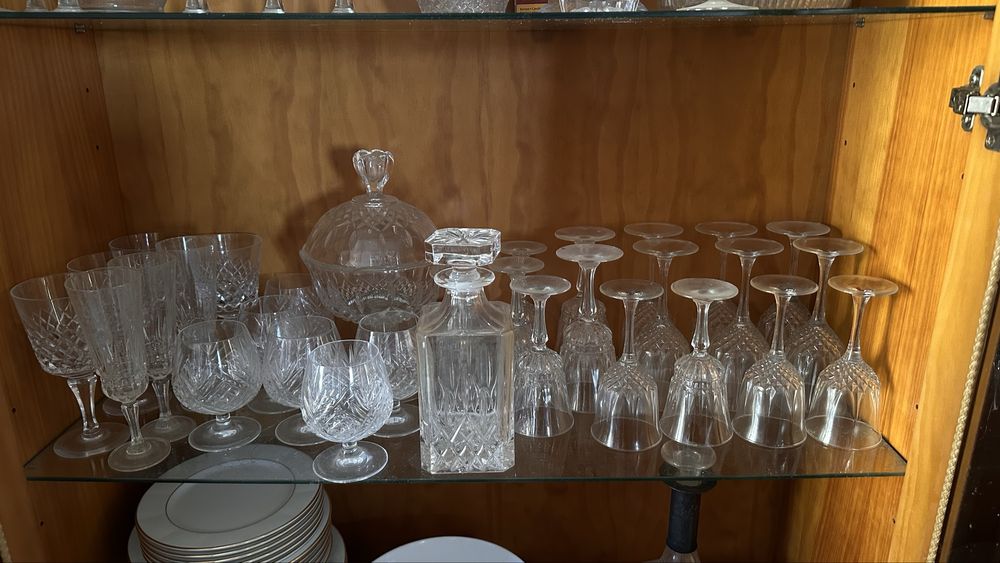 Copos, Garrafa, Bomboneira Cristal D'Arques