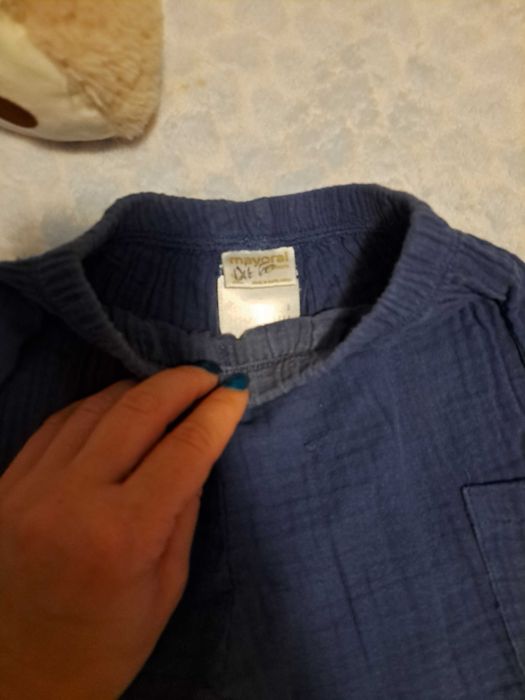 Calça azul marinho Mayoral 18 meses