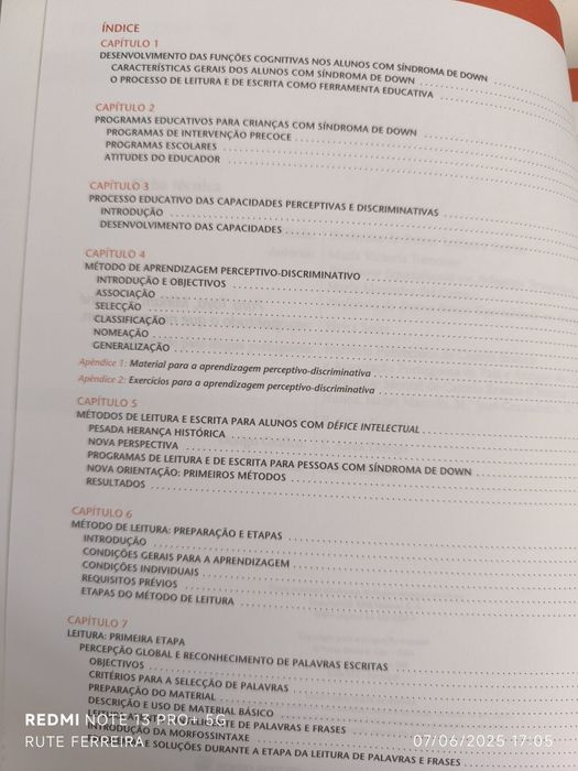 Síndroma de Down: Leitura e Escrita