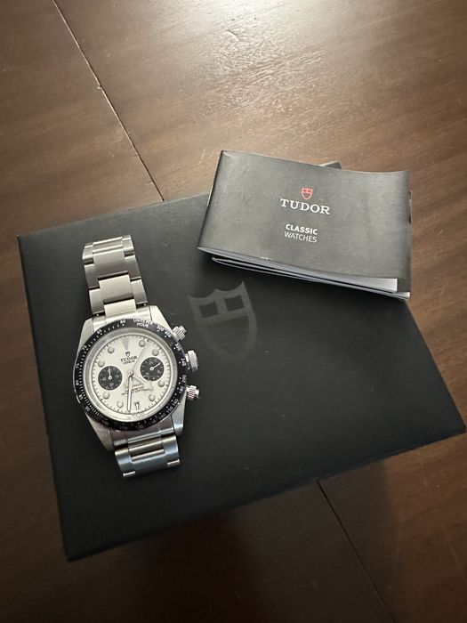 Relogio TDR Black Bay Chrono
