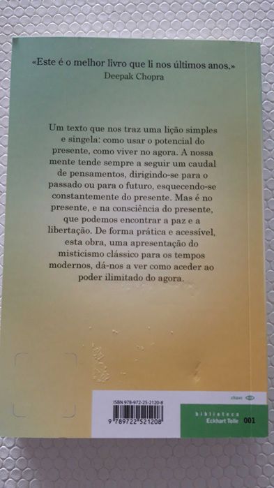 O Poder do Agora - Livro de bolso