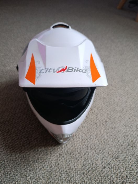 Kask quad motor plus gogle citybike rozmiar XS