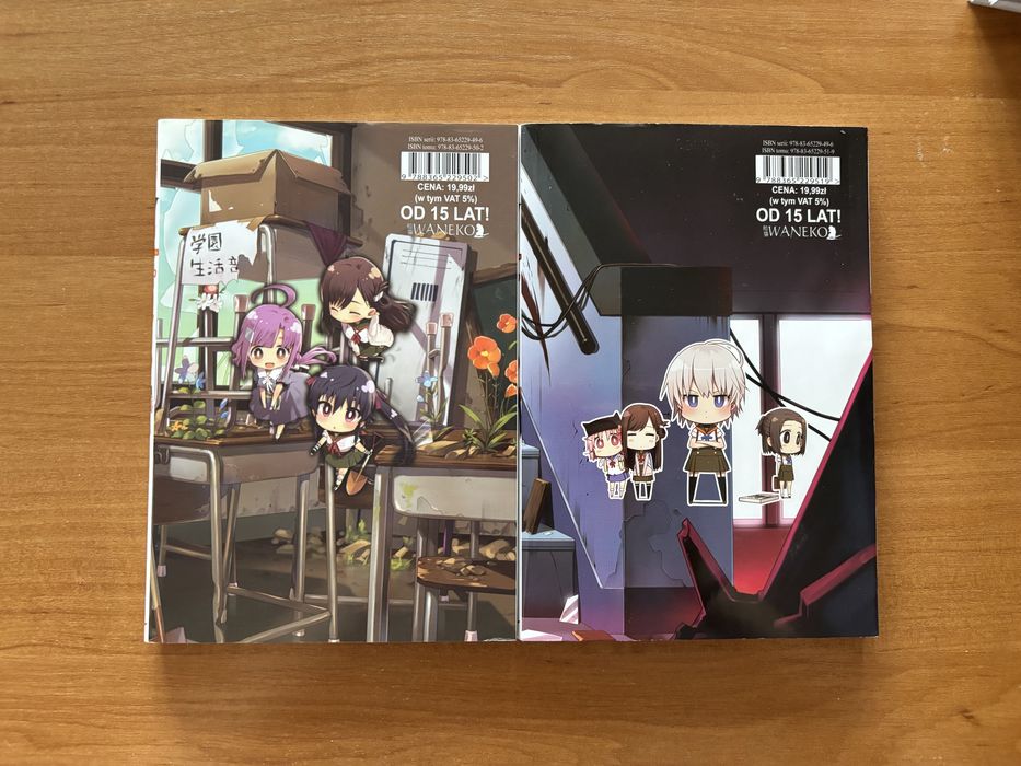 Manga Szkolne życie - Tomy 1, 2