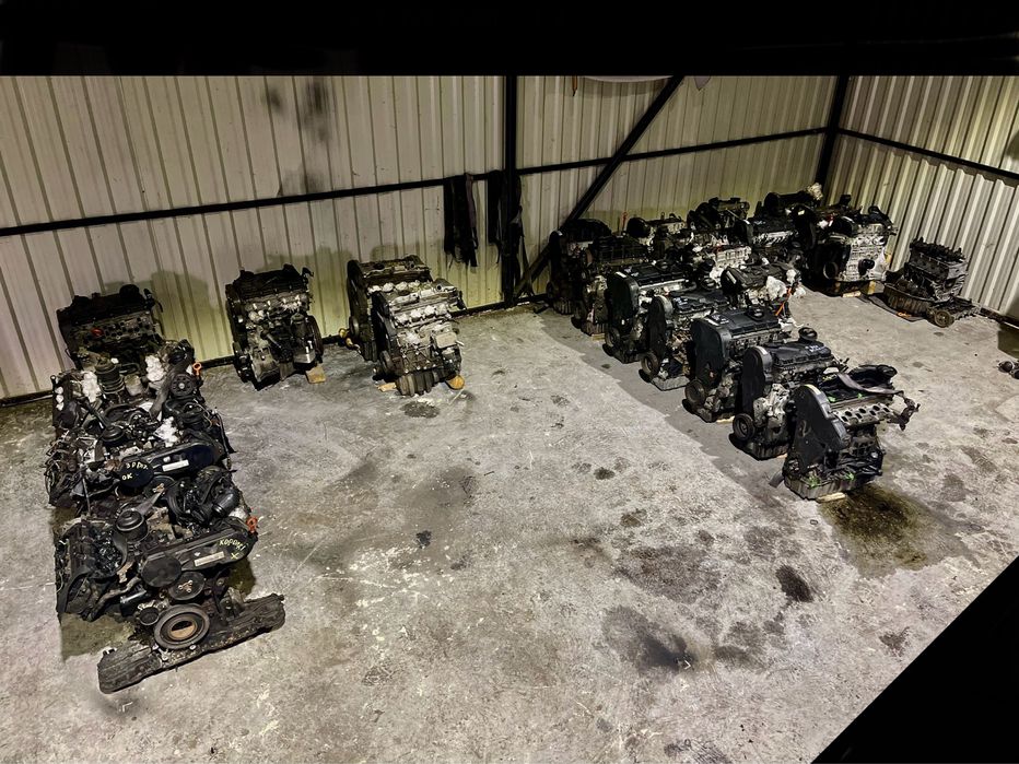 Двигун Audi A4 B6 B7 A6 C6 Volkswagen Golf 4 5 6 TW мотор розборка