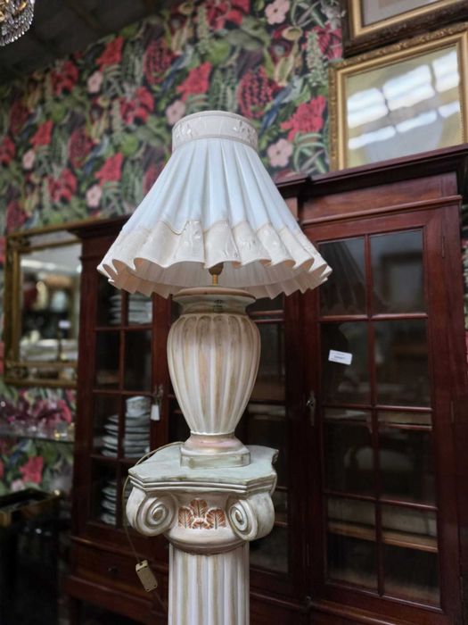 Ceramiczna lampa + kolumna #2411 Stylowy Węgrów
