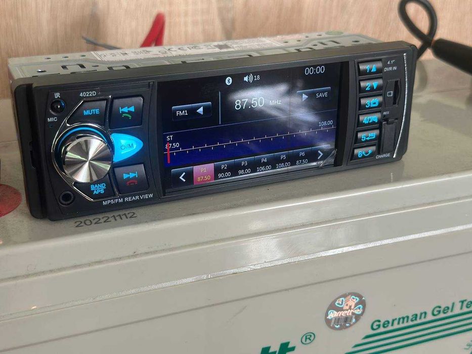 ‼️ Магнитола Pioneer 1Din сенсорная 4.1". Автомагнитола Пионер 4х80w