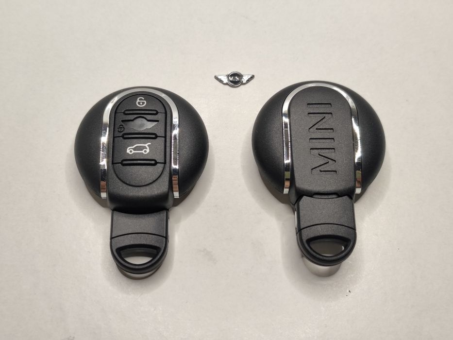 Carcaça Chave Comando MINI Cooper S One D Clubman Countryman F56 F54 F55 F57 F60 3 Botões Lâmina Novo