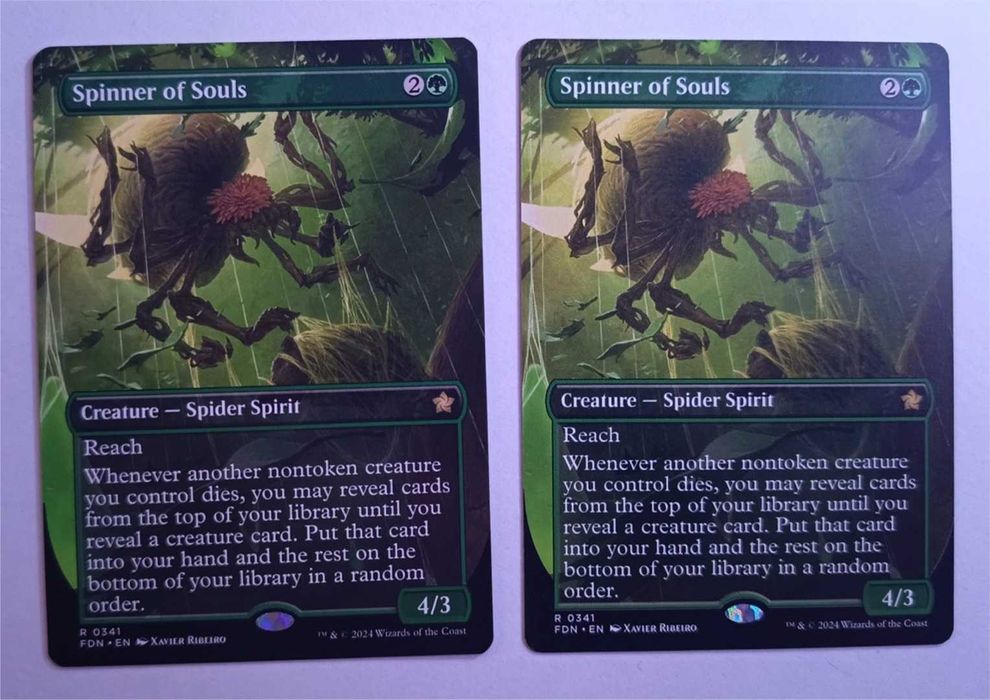Magic The Gathering Spinner of Souls Full Art x2 Foundations