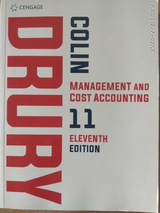 Management and Cost Accounting 11 edition