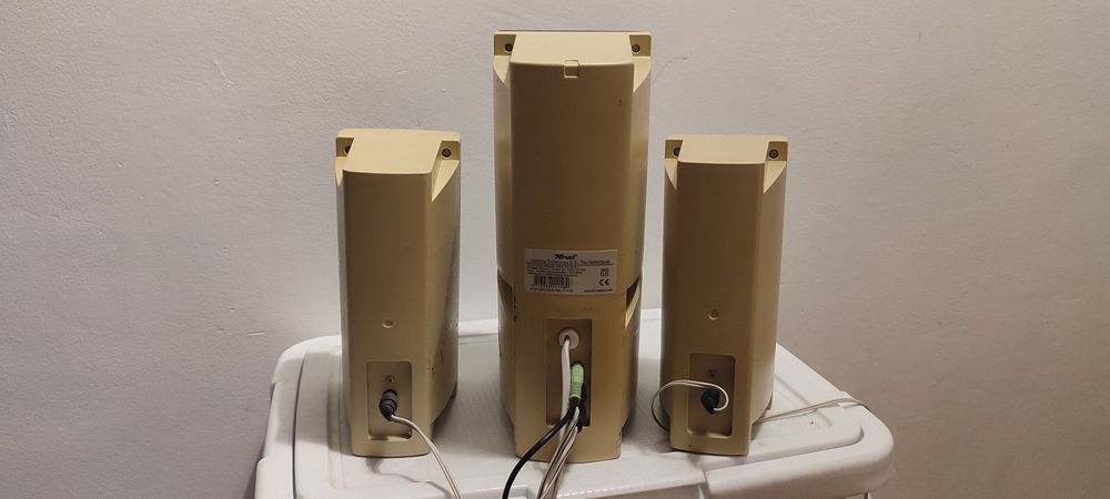 Retro głośniki do PC z subwooferem Trust Soundwave 1000 3D plus