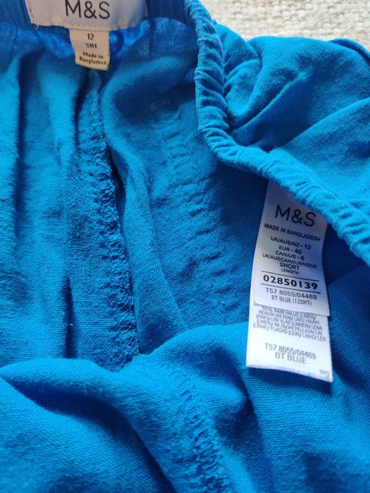 spodnie lniane damskie. M& S
