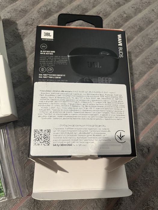 Наушники jbl wave buds