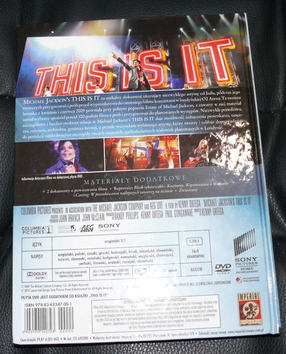 This Is It Michael Jackson's Poznaj Artystę DVD