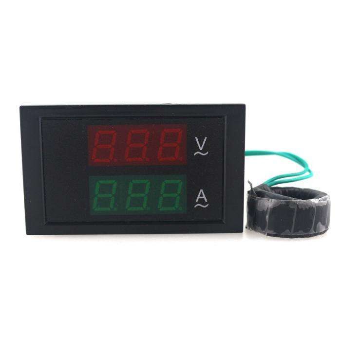Voltimetro/Amperimetro Digital de Painel para 80 - 300 V / 0 - 99,9 A