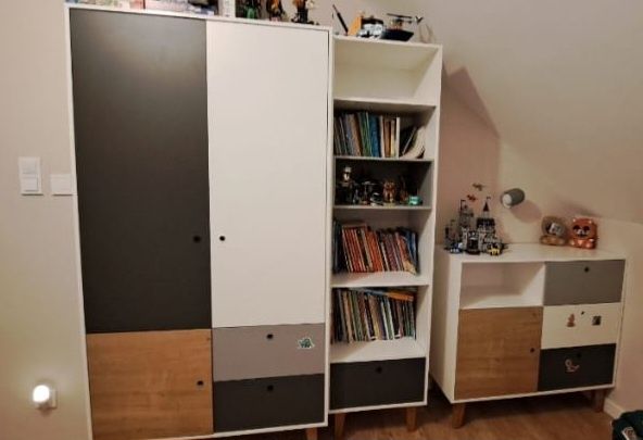 Meble vox concept meblościanka 3szt