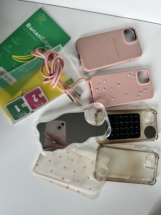 Zestaw etui i foli na ekran Iphone 13
