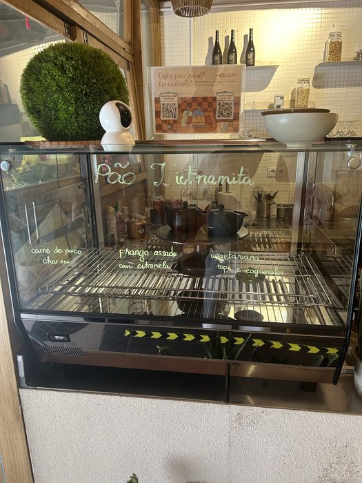 Vitrine Expositora Aquecida NOVA – Nunca Utilizada