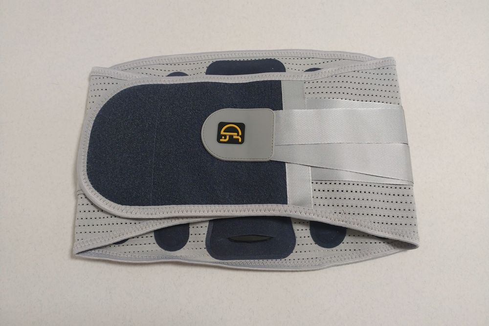 Попереково-крижовий пояс ортопедичний Корсет з 4 металевими пластинами