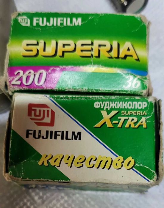 Вашу колекцию пленка фуджи 2шт fujifilm nikon