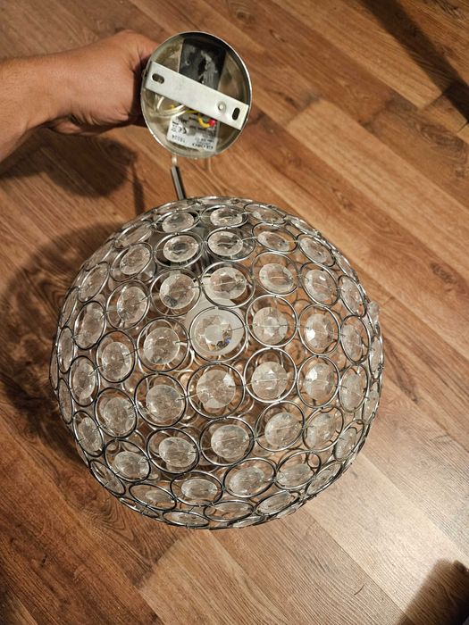 Globo 16004 E27 Konda chromowana lampa wisząca