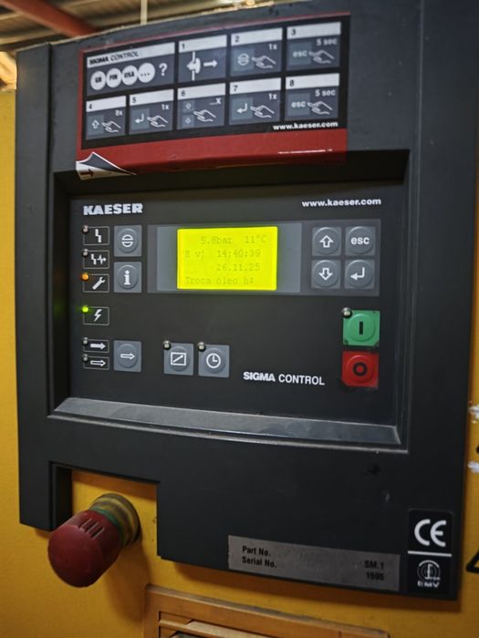 Compressor parafuso KAESER Aircenter SM 12 SFC