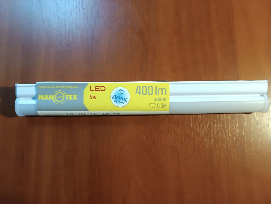 Лінійний LED світильник Nanotex 220 В 5 Вт