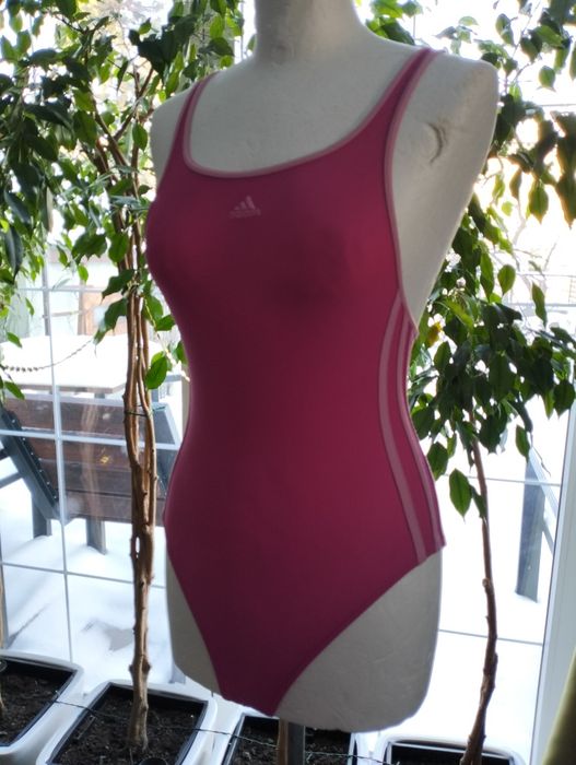 Jednocześciowy strój kąpielowy Adidas r. 140