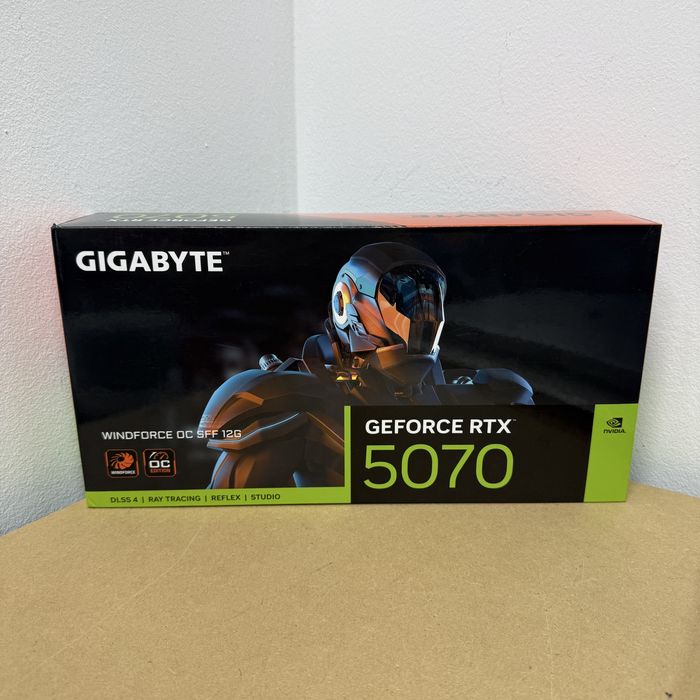 Нова Відеокарта Gigabyte RTX 5070 • WINDFORCE OC SFF • 12GB GDDR7 192-bit | Гарантія Київ