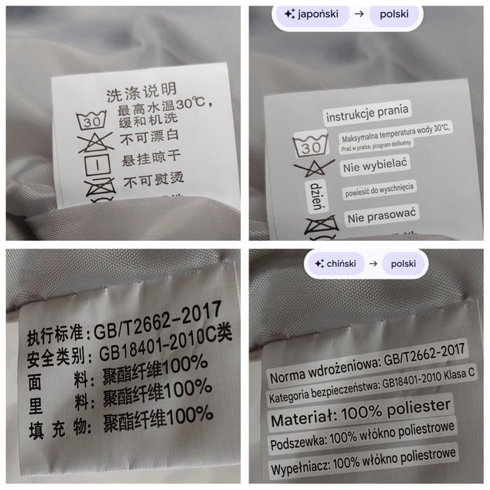 X.H.N. - nowa ciepła kurtka - M (wymiary ostatnie zdjęcie)