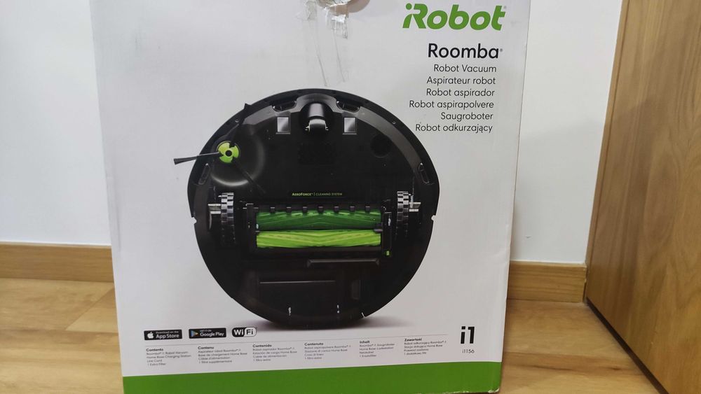 Aspirador Robô IROBOT Roomba i1 Cinza Claro, em caixa, garantia