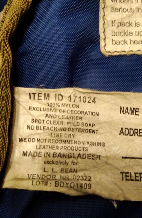 Рюкзак ортопедический 1-2 класс L.L.Bean 32 л