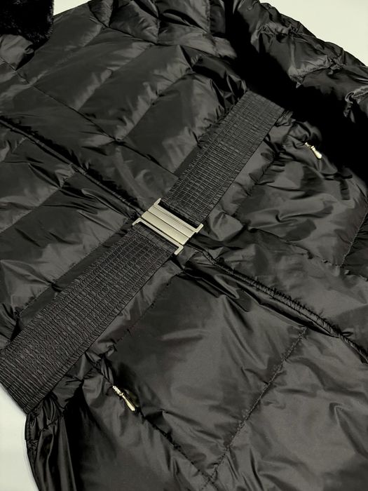 Довгий пуховик, пальто Geox оригінал чорний 44, 48