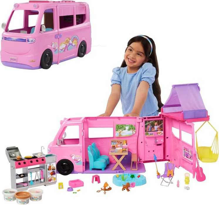Барби кемпер мечты Пикник на природе Barbie Dream Camper HRJ78