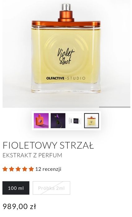 Kolekcja 15  oryginalnych flakonów Olfactive Studio