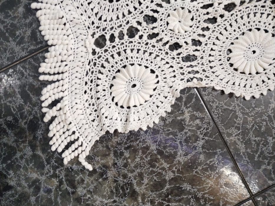 Colcha cama de casal , em Croché