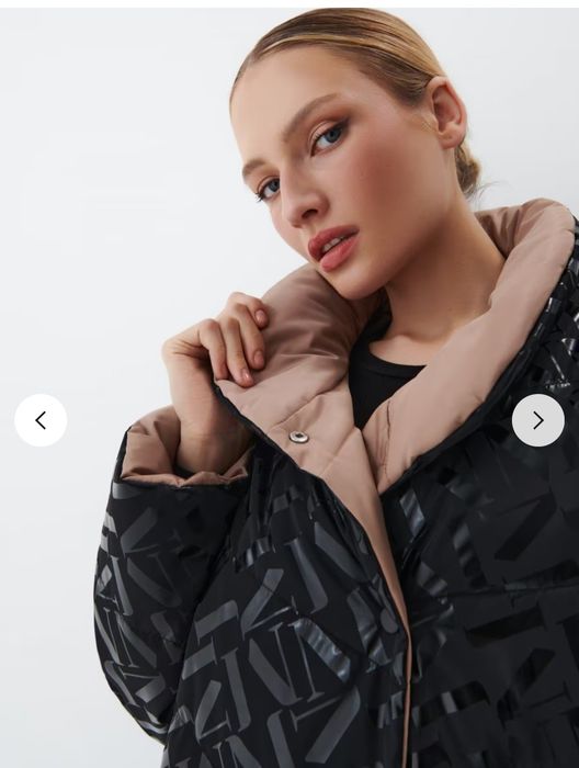 Kurtka parka 38 płaszczyk zimowy MOHITO puchowy nowy