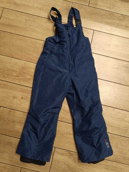 Strój narciarski kombinezon 2 częściowy komplet 122/128 idealny stan