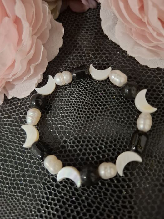 Bransoletka handmade z naturalnych kamieni