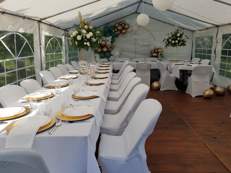 Wynajem namiotów imprezowy. Wesela,komunie,chrzciny, urodziny