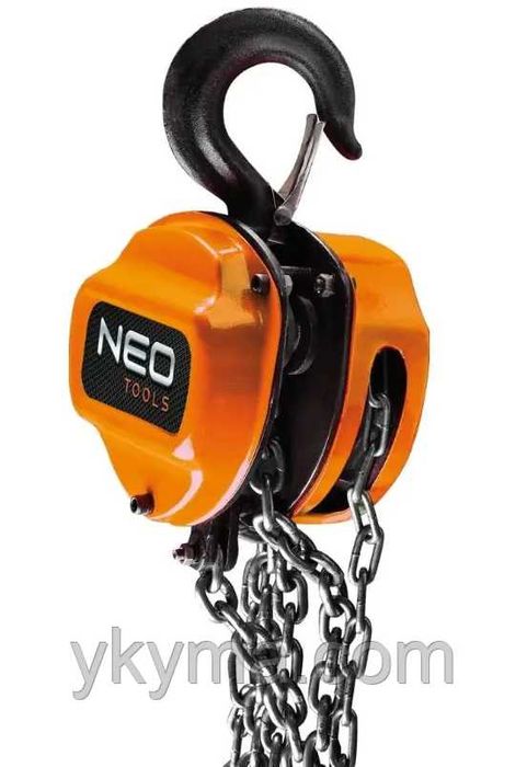 Ручна таль ланцюгова Neo Tools LH2000, (2 т, 3 м)